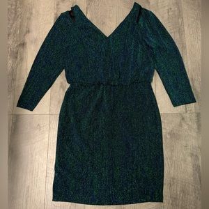 Green Calvin Klein Holiday Dress
